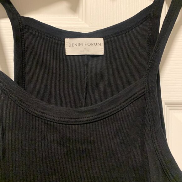 Aritzia Denim Forum The Jane Rib Tank - Picture 6 of 12